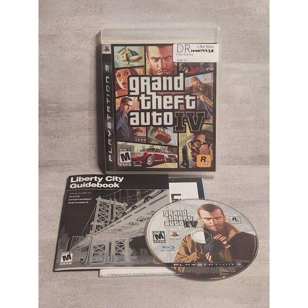 Grand Theft Auto IV for PlayStation 3
